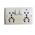 Double Light Plug China Sheet | All-in-One Electrical Socket | Best China Electrical Sheet | Durable Plug with Two Lights | Convenient Power Source for Home & Office | Premium Electrical China Sheet for Reliable Power Supply | Multi-Purpose Outlet. 