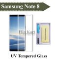 Samsung Note 8 UV Nano Full Glue Tempered Glass 5D 9D Edge to Edge Screen Protector For Galaxy Note8. 