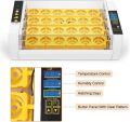 HHD 24 Eggs Incubator, Hatching Automatic Machine for Chicken Goose Duck Birds Poultry Hatcher Temperature Moisture Control. 