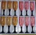 Imperial Goblet Black Base 6 Pcs Set 240 ML | Beautiful Glass set 6 Pcs. 