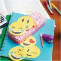 Post-it Printed Notes Emoji designs BC-2030-EMOJI2, 3 x 3 in (76 mm x 76 mm), 4 alternating faces, 30 sheets/pad, 2 pads/Pack. 