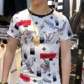 Men's T-Shirt and Shorts - Perfect for summer - stylish and trendy T-shirt and shorts. 