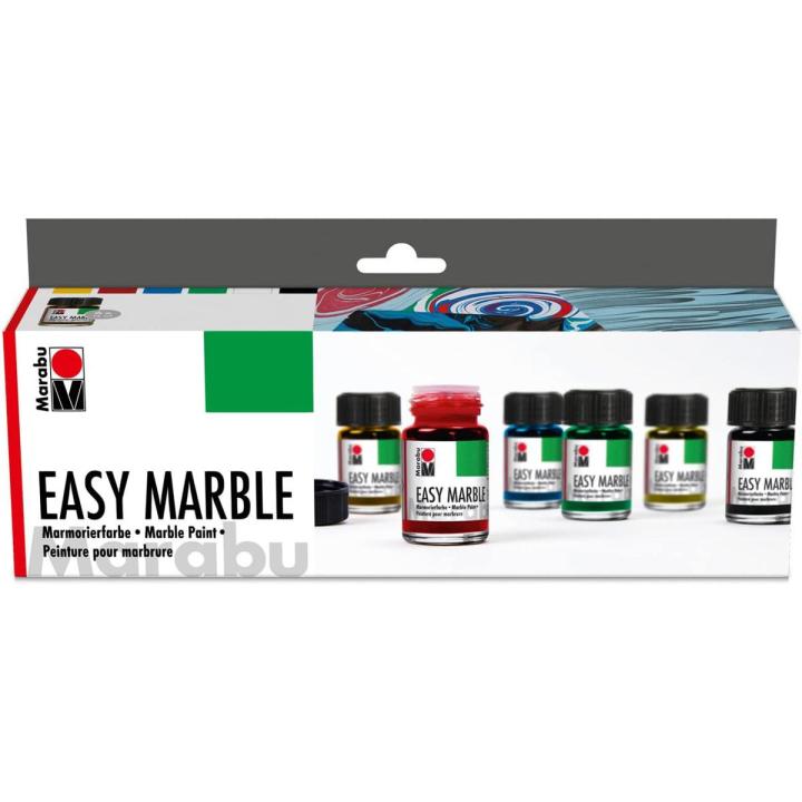 Marabu EAST MARBLE PAINT SET OF 6
