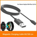 Magnetic Charging Cable Smartwatch Dock Charger Adapter Base Cord Compatible For Haylou Rs4 Plus Ls11 Ls12. 