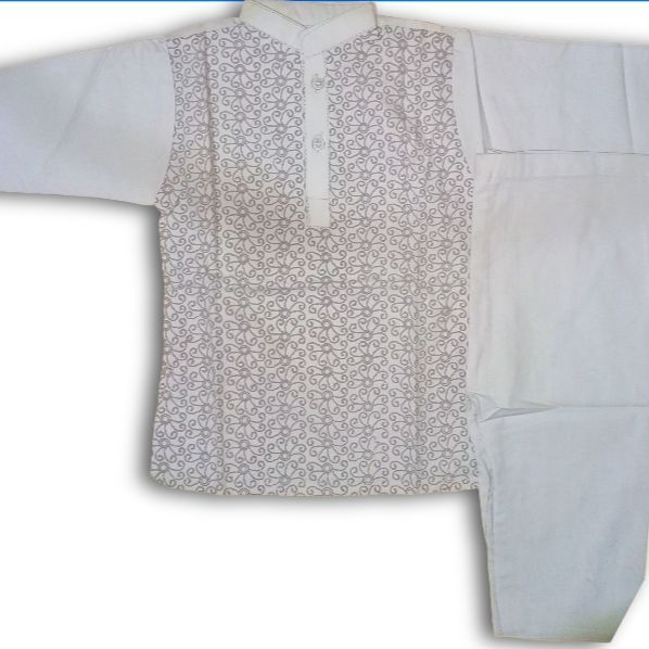 Baby Boy Shalwar Kameez Grey Color for summer