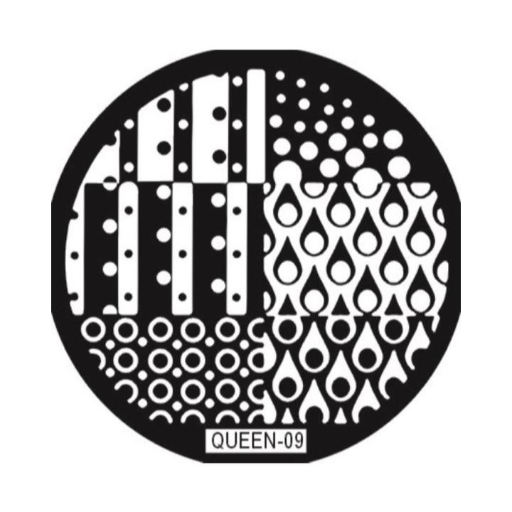 Queen Series Stamping Nail Art Plate Stamping Kit | Stamping Plates | Stamping Plates Nail Art Kit | Stamping Nail art Plate | Stamping Kit For Girls | Stamp Scraper Queen-09