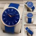 Comely Gents Round Dial Leather Strap Casual Watch For Man - Smart Quartz Watches, New Fashion Wristwatch. 