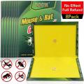 Mouse Trap, Rat/Mice/Mouse Glue Traps, Rat Traps Sticky Boards, New Version Strongly Adhesive, Mouse Traps That Work Capturing Indoor and Outdoor Rat Cockroach Ant. 