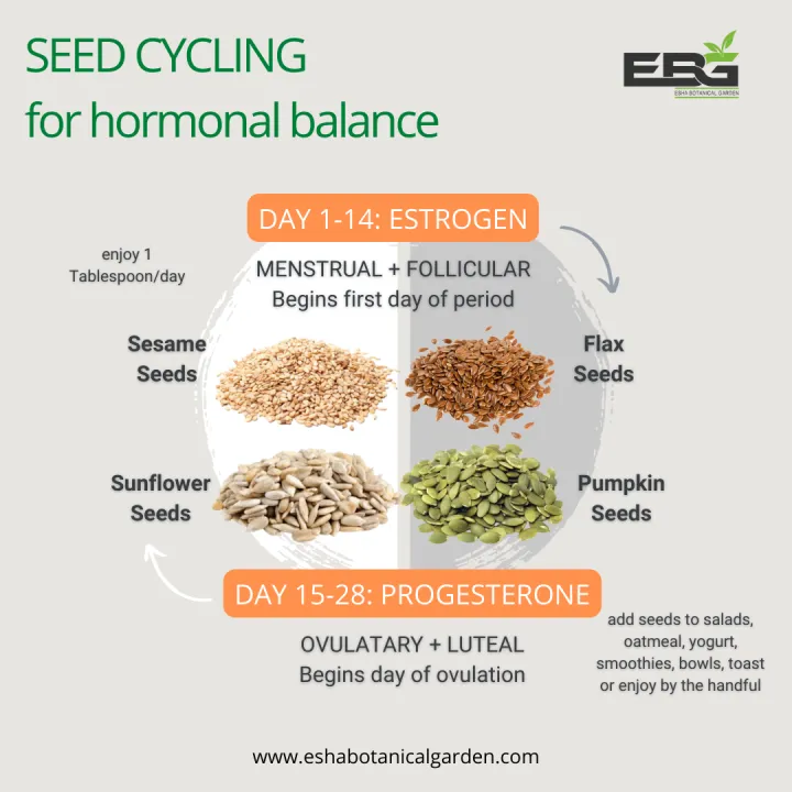Seed%20Cycling%20for%20Women's%20Hormone%20Balance%20400g%20(Four%20Seeds%20100g%20each)%20-%20Image%205