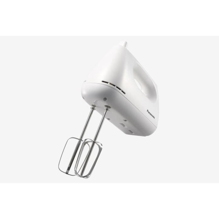 Panasonic Hand Mixer - MK-GH3WTZ, Hand mixer 5 Speed selection, with egg beater and dough hook (Model MKGH3)