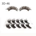 5 Pairs Thick Natural Eyelashes Fashion Makeup. 