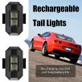 Rechargable 7 Colors In 1 Led Aircraft Strobe Lights Anti Collision Warning Light. 