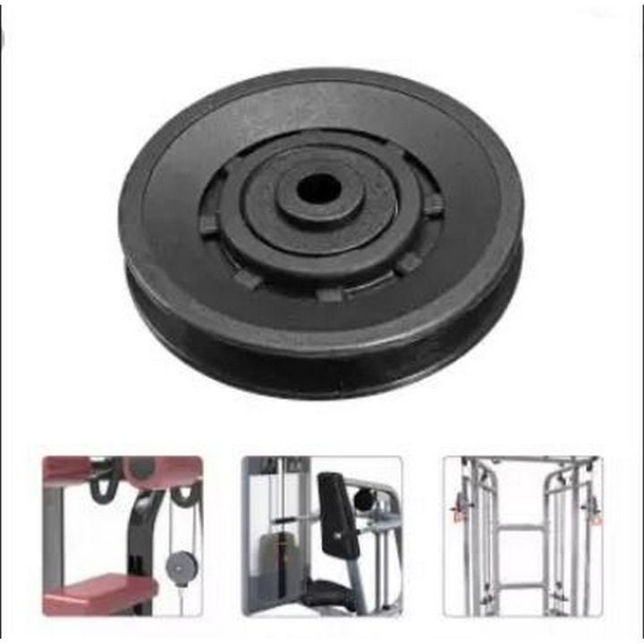 Universal Nylon Bearing Pulley Wheel Cable Gym Fitness Equipment Part