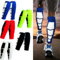 Compression Calf Sleeves Sports Running Leg Foot Support Brace Shin Ankle Socks 1pc not a pair. 