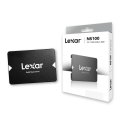 Lexar NS100 2.5” SATA III (6Gb/s) SSD - 128GB - 256GB - 512GB - 1TB - Internal Solid State Drives for Desktop, Laptop, and PC - Fast 550MB/s Read Speed - Advanced 3D NAND Flash Technology - Reliable Storage Upgrade for Computer Enthusiasts. 