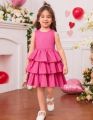 Adorable Baby Girls' Frill Frock: Stylish and Playful Dress for Fashionable Little Ones. 