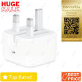 iPhone 3 Pin Adapater - 20w PD Charger - Fast iPhone Charger - Only Adapter - Power Adapter Wall Charger. 