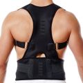 Men Women Posture Corrector Spine Orthopedic Magnetic Therapy Braces Shoulder Back Belt Lumbar Support Brace Tape. 