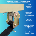 REAR SHACKLE LEAF SPRING / JHOOLA KAMANI FOR THREE WHEELER AUTO RICKSHAW. 