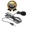 Mic 3.5mm Clip Microphone Collar Mic for Voice Recording Lapel Mic For PC/Laptop. 