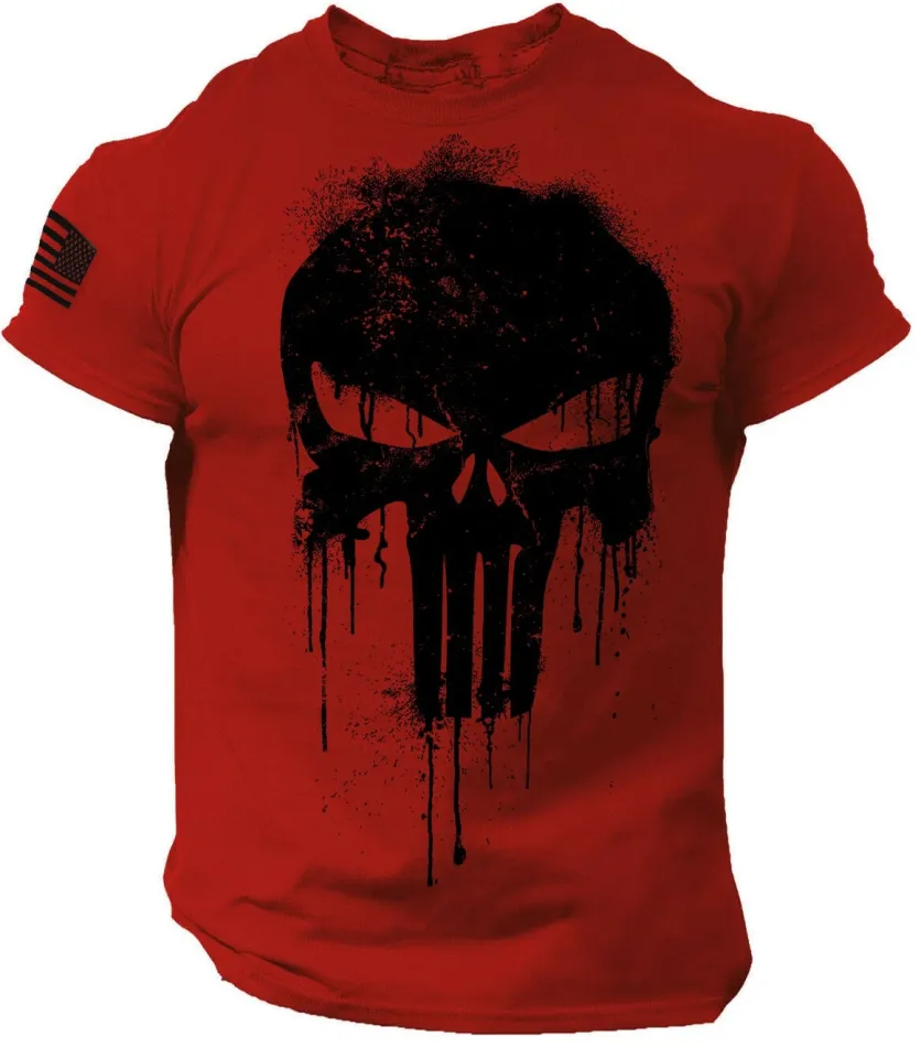 Shirt Man Gymfit T-shirt Punisher France PUNISHER EDITION 02 Men
