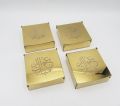 EID MUBARAK METAL BOXES FOR GIFTS PACK OF 1 GOLDEN EID MUBARAK GIFT BOX. 