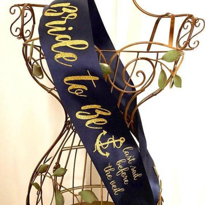 Bride to Be Satin Sash Party Sash Wedding Bridal Shower Decorations Event Party Supplies