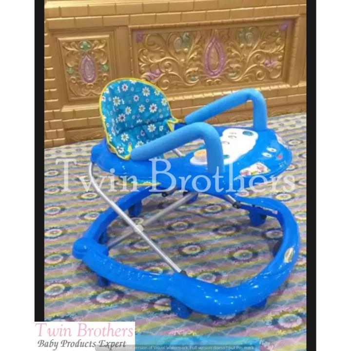 Baby Walker With Both Side Neck Support & Lights Music Product dispatch 100% Same & Good  Quality