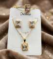 new zarcon set double chain random Desing  fashion  style 223515. 