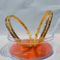 4-Piece Gold Kara Set-Top Picks in Gold-Plated Karas and Bangles for Women and Girls-Gold Karas for Women: Classic and Contemporary Designs-Discover the Beauty of Gold-Plated Kara Sets for Women and Girls-China Gold-Plated Bangles and Karas. 