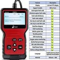 Foseal OBD2 Code Reader, OBD 2 Scanner Professional Enhanced Universal Car Automotive. 