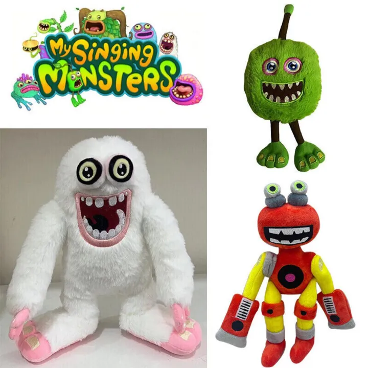 30cm My Singing Monsters Plush Doll Furcorn Wubbox Mammott Game Figure Stuffed Toys