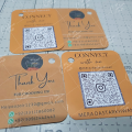 Customized QR code Business Card/Business Tags/Double Side Print/Single Side Print/Connect with me Social Media QR Code Business Card/Small Business Cards/Personalized logo Business Card/Black high quality Business Cards /Round Corners cards. 