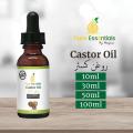Pure Essentials Castor Oil - 100% Natural and Herbal Ingredients For Smooth | Silky | Shiny  | Strong Hair - Aromatherapy - Pure Castor Oil for Healthy Skin & Hair - Body Massage oil - Great for Hair Regrowth. 