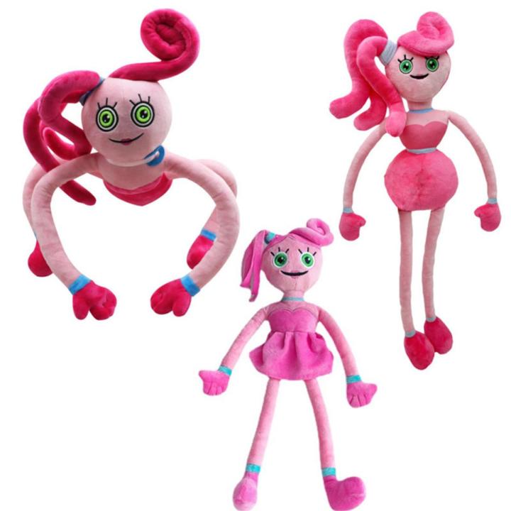 New Poppy Playtime Mommy Big Pink Spider Huggy Wuggy Mommy Long Legs Plush Toy Plushine Doll for Kids