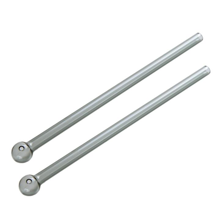 Glass Straw Heat Resistance Creative Colorful Milk Tea Straws