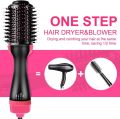 One Step Blow Hair Dryer and Volumizer Brush | Hot Air Brush Hair Styler for Straightening & Curl 1000W Comb. 