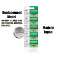 SEIZAIKEN SR616SW , 321 Original Japanese 5 Pcs Button Cell 1.55V Can be also Replacement Same Model. SR616SW , 321, SR65, SB-AF,  280-73, D321,DA, V321, V540, 611 & GP321. - Made in Japan. 