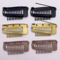 Chunni Dupatta Clips with Safety pin,10-Teeth Strong chunni Grip Hair Clip Podazz. 