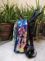 Sequence Bags for Girls Blue Changeable Sequin Backpack for Kids. 