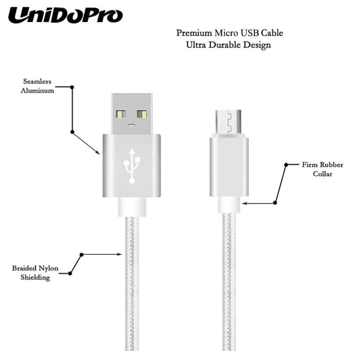 【Mary DAI Store】3FT Micro USB Fast Charger for LG Harmony 2 K9 K10  K11 Plus K30 , Power 3 , Phoenix Plus , X4 X4+ Data Sync Charging