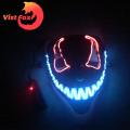 Vist Fox Party Face Cover Battery Powered Halloween Carnival Party Face Cover. 