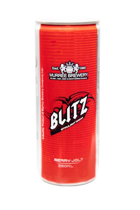 Murree Brewery Blitz Stimulant Drink 250ml Can | Daraz.pk