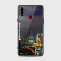 Samsung Galaxy A20s Cover - SkinLee HQ Infinity Glass Case (Soft) - Modern Architecture - SKINLEE-567-1-766-403. 