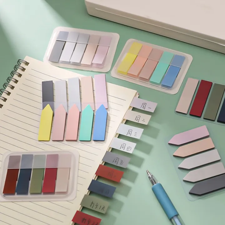 1%20pack%20of%20100%20sticky%20notes%20%20simple%20solid%20color%20pointed%20classified%20index%20stickers%20%20student%20stationery%20labels,%20fluorescent%20stickers%202%20-%20Image%205