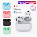 Pro White TWS Airpods Sound & High Quality Touch Sensors True Stereo Headphones with Built in Mic 10m Transmission Bluetooth Wireless Earbuds ,  Sport Headset for all Bluetooth Smart devices. 