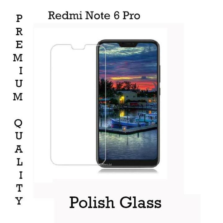 Xiaomi Redmi Note 6 Pro Tempered Glass Screen Protector Polish Glass For Xiaomi Redmi Note 6 Pro