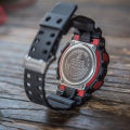 (Ready Stock) G .Shock GA100 Men Watch Digital Sport Watch LED Display Water Resistant Shockproof and Waterproof World Time LED Auto Light Sports Wrist Watches GA-100-1A4 (copy original 1.1 premium). 
