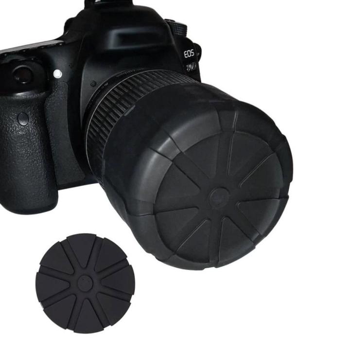Universal Silicone Protector Lens Cap Anti-Dust Waterproof Anti-fall For DSLR Sony Fuji Nikon Olympus Camera