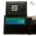 Genuine Leather Men's Purse Wallet For Men BiFold [ Compact Size ] Wallet Clasp. 